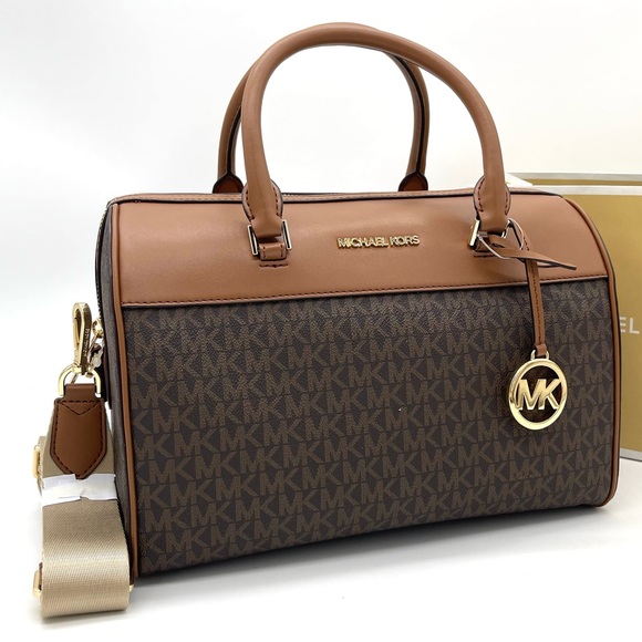 Michael Kors Medium Duffle Satchel Bag - Picture 1 of 9